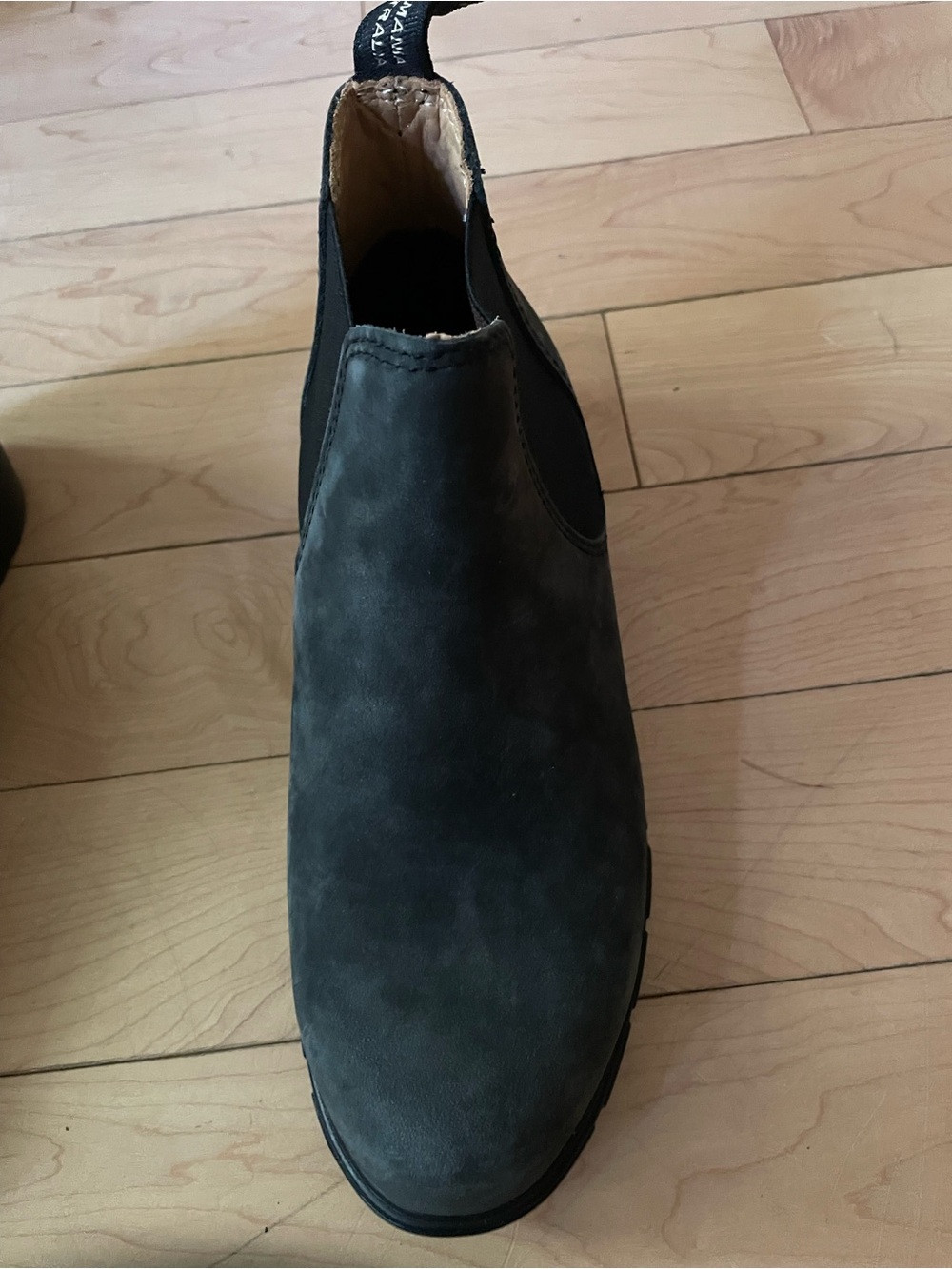 Gray Chelsea Boots - Picture 3 of 12